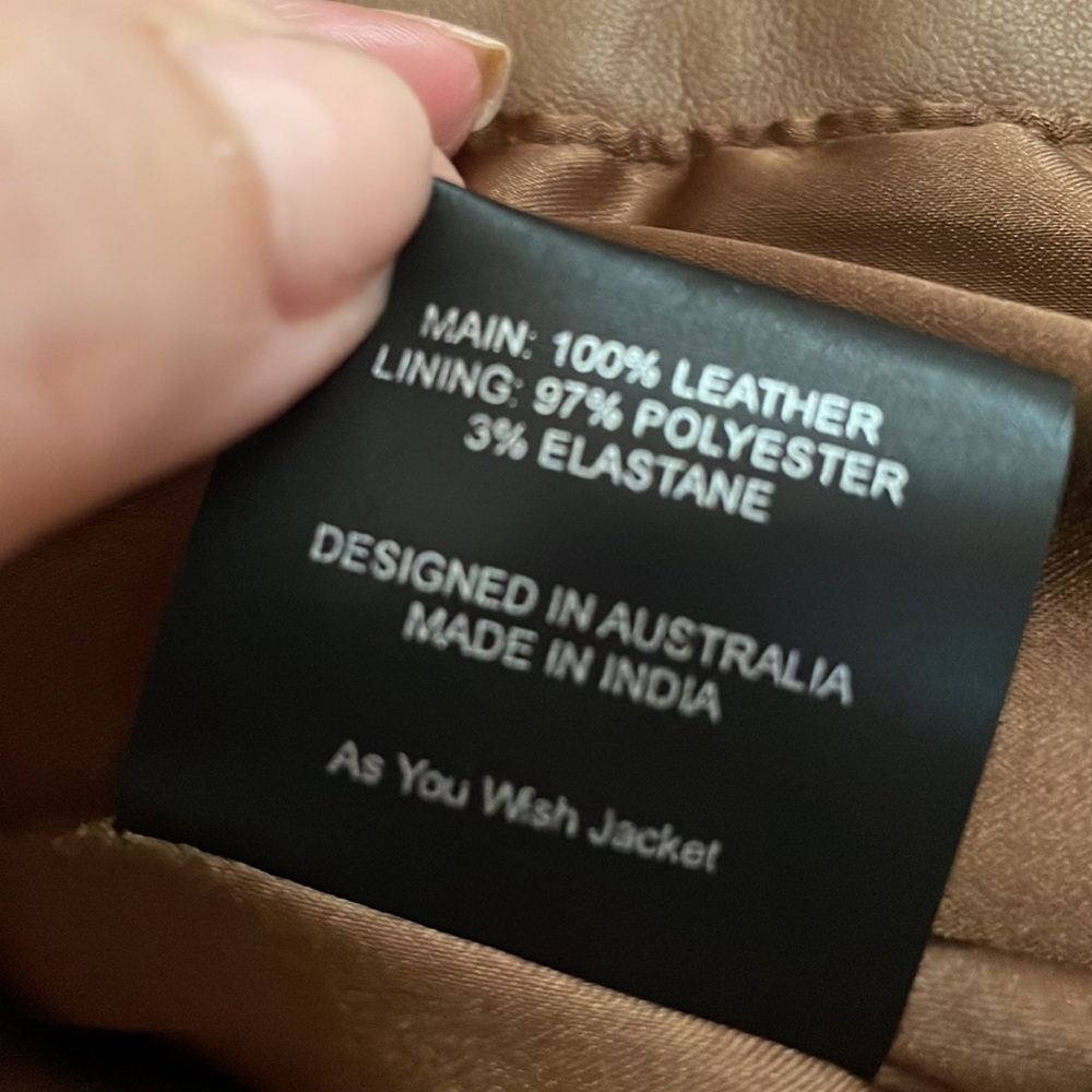 🖤 Alannah Hill leather jacket size 8 - Picture 3 of 7
